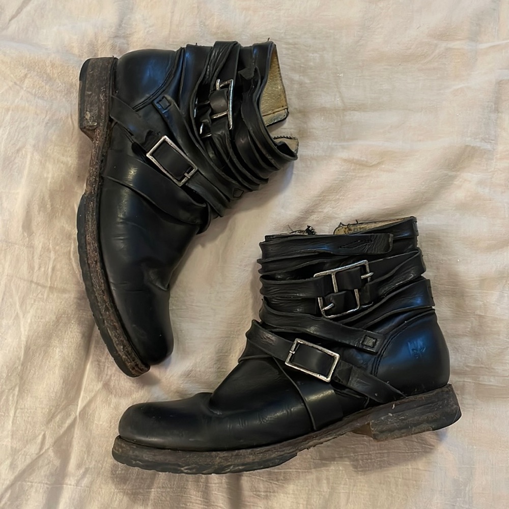 Frye ankle booties
